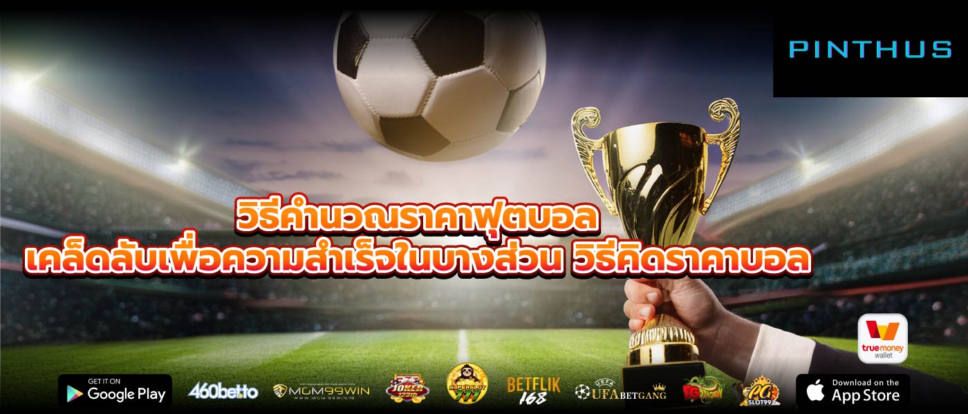 วิธีคำนวณราคาฟุตบอล เคล็ดลับเพื่อความสำเร็จในบางส่วน วิธีคิดราคาบอล